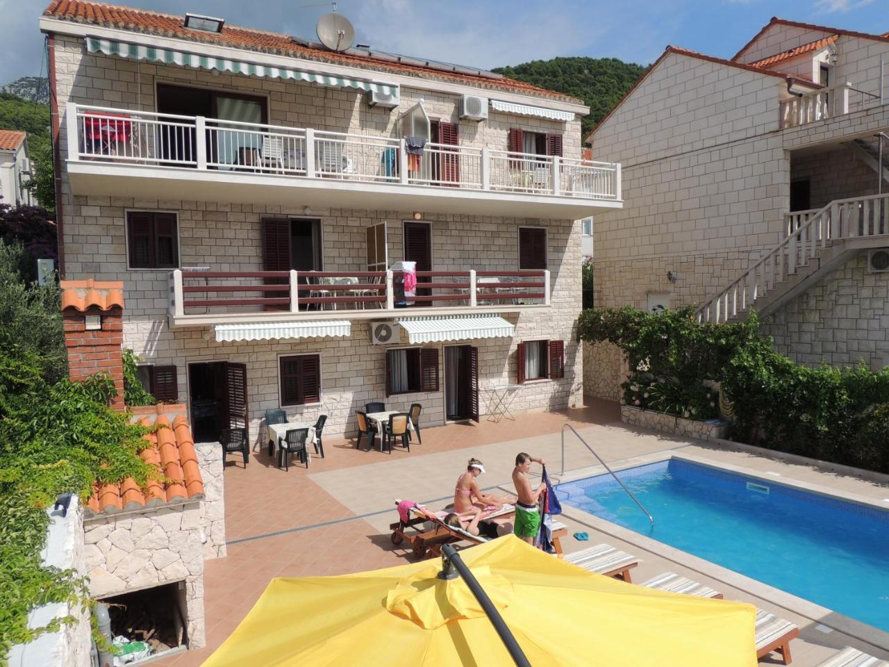 Apartmani Bezmalinovic Bol Buitenkant foto