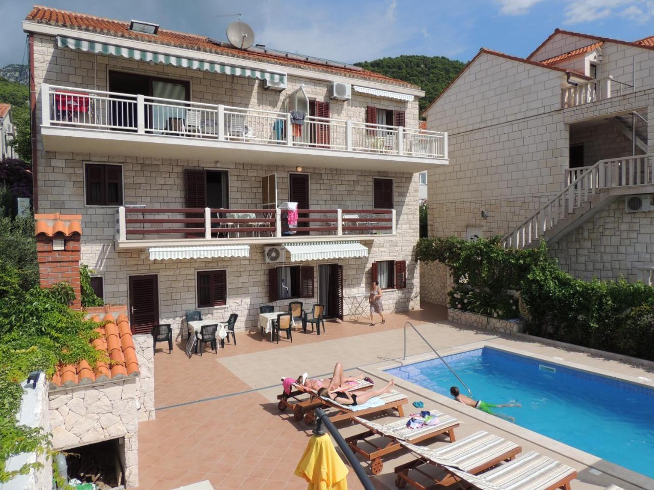 Apartmani Bezmalinovic Bol Buitenkant foto